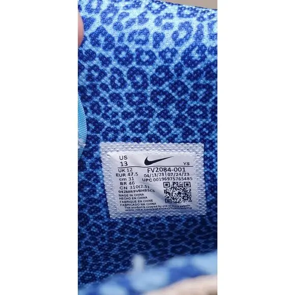 Nike Size 13 Honors Spelman College With This Terminator High Basketball Za2 - Picture 9 of 11